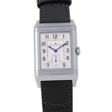 Load image into Gallery viewer, JAEGER-LE COULTRE Reverso Classic Small Seconds H45.6mmxW27.4mm Stainless Steel Leather Silver DialQ3858523