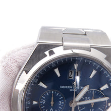 Load image into Gallery viewer, VACHERON CONSTANTIN Overseas Chronograph W42mm Stainless Steel Blue Dial49150/B01A-9745