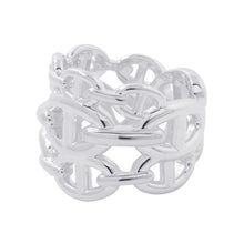 Load image into Gallery viewer, HERMES Chaine d'Ancre Anchene Ring Size GM/58/#18 SV925