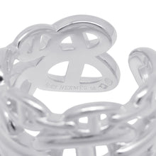 Load image into Gallery viewer, HERMES Chaine d'Ancre Anchene Ring Size GM/58/#18 SV925