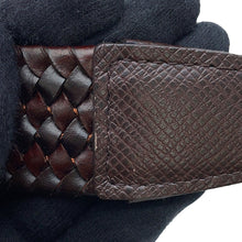 将图像加载到图库查看器中,LOUIS VUITTON Belt/Pont Neuf Braided MarronM0372 Leather