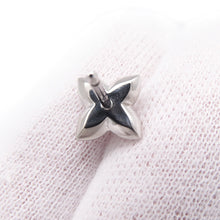 Load image into Gallery viewer, LOUIS VUITTON LV Diamond Double Round EarringsQ06400 18K White Gold