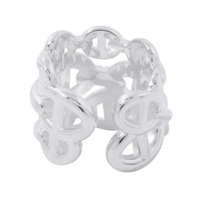 将图像加载到图库查看器中,HERMES Chaine d'Ancre Anchene Ring Size GM/50/#10 SV925