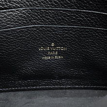 Load image into Gallery viewer, LOUIS VUITTON Pochette Double Zip NoirM80787 Bicolor Monogram Empreinte Leather