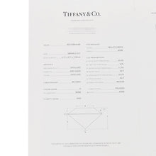 Load image into Gallery viewer, TIFFANY&Co. Soleste Emerald Cut Diamond Ring Size Approximately No. 10 Pt950