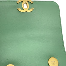 将图像加载到图库查看器中,CHANEL Matelasse Backpack Light GreenAS4866 Lambskin