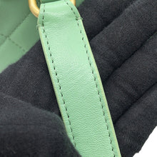 将图像加载到图库查看器中,CHANEL Matelasse Backpack Light GreenAS4866 Lambskin