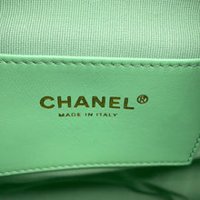 将图像加载到图库查看器中,CHANEL Matelasse Backpack Light GreenAS4866 Lambskin