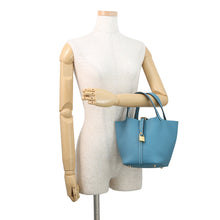 Load image into Gallery viewer, HERMES Picotin Lock New Blue Jean Taurillon Clemence Size PM