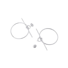 将图像加载到图库查看器中,HERMES Echappee Loop Earrings Size MM SV925