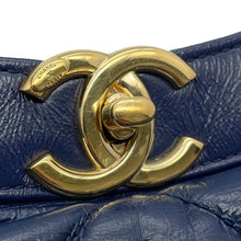 Load image into Gallery viewer, CHANEL CHANEL31 CHANEL31 Shopping Bag NavyAS1010 Aged Calf Leather Size Large
