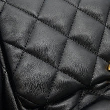 将图像加载到图库查看器中,CHANEL Single flap Matelasse Chain Shoulder BlackAS3206 Lambskin Size Small