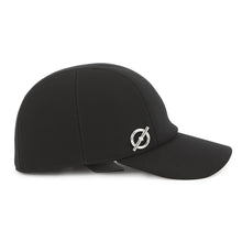Load image into Gallery viewer, HERMES Cap Manon Glennan Size 58 Black Rayon96% Polyurethane4%