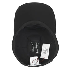 Load image into Gallery viewer, HERMES Cap Manon Glennan Size 58 Black Rayon96% Polyurethane4%