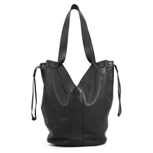 Load image into Gallery viewer, SAINT LAURENT PARIS YHobo Bag Black833160 Calf Leather Size Large