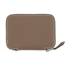Load image into Gallery viewer, HERMES Macaron Compact Etoupe Epsom