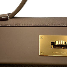Load image into Gallery viewer, HERMES 24/24 Sac Van Quatre Etoupe Togo Leather Swift Leather Size 29