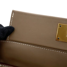 Load image into Gallery viewer, HERMES 24/24 Sac Van Quatre Etoupe Togo Leather Swift Leather Size 29