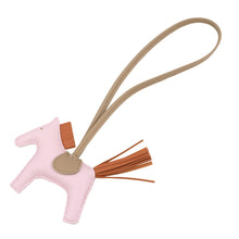 Load image into Gallery viewer, HERMES Rodeo Bag Charm Mauve pale/pain de pis/Beige MarfaロデオPM Lambskin Size PM