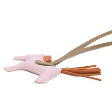Load image into Gallery viewer, HERMES Rodeo Bag Charm Mauve pale/pain de pis/Beige MarfaロデオPM Lambskin Size PM