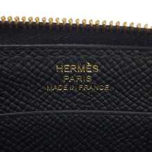 Load image into Gallery viewer, HERMES Macaron Compact Black Epsom