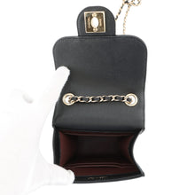 Load image into Gallery viewer, CHANEL Matelasse Shoulder Phone Case BlackAP0249 Caviar Leather