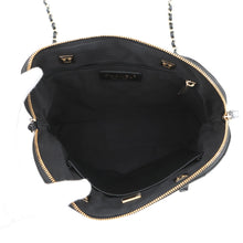 Load image into Gallery viewer, CHANEL Matelasse 2-Way Shopping Bag BlackAS3969 Patent Leather