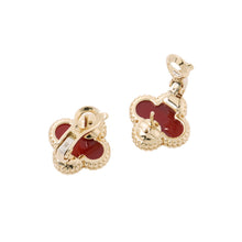 Load image into Gallery viewer, Van Cleef & Arpels Vintage Alhambra EarringVCARD40400 18K Yellow Gold