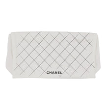 Load image into Gallery viewer, CHANEL Matelasse Double Flap Chain Shoulder Bag WhiteA01112 Caviar Leather Size 25