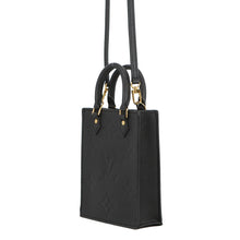 Load image into Gallery viewer, LOUIS VUITTON Petit Sac Plat NoirM80478 Monogram Empreinte Leather