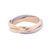 Load image into Gallery viewer, CARTIER Trinity Ring Size Small/57/#17B4235100 K18YG K18PG K18WG