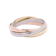 Load image into Gallery viewer, CARTIER Trinity Ring Size Small/60/#20B4235100 K18YG K18PG K18WG