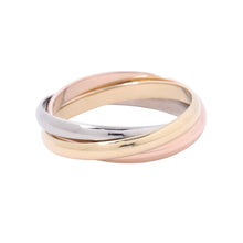 Load image into Gallery viewer, CARTIER Trinity Ring Size Small/57/#17B4235100 K18YG K18PG K18WG