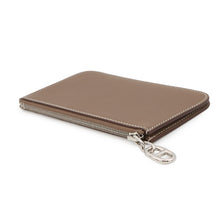 Load image into Gallery viewer, HERMES Zip Ango Coin purse Etoupe Evercolor