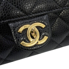 Load image into Gallery viewer, CHANEL Mini Flap Bag BlackAS5981-B22702-94305 Caviar Leather