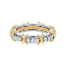 Load image into Gallery viewer, TIFFANY&Co. Jean Schlumberger Narrow Ring Size Approximately 1174037984 Pt950 K18YG