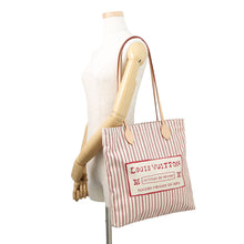 Load image into Gallery viewer, LOUIS VUITTON Carry It Tote Bag Beige/PlumM15121 Cotton Canvas