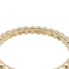 将图像加载到图库查看器中,Van Cleef & Arpels Perlée GoldPearl Ring Size Small/50/#10VCARPJMG50/VCARPJMG00 18K Yellow Gold