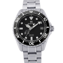 将图像加载到图库查看器中,SEIKO Grand Seiko Sports Collection Spring Drive Diver's Watch W44.2mm Stainless Steel Black DialSBGA229