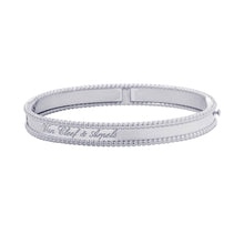 Load image into Gallery viewer, Van Cleef & Arpels Perlée Senior Tulle Bracelet Size Medium/MVCARP3K800 18K White Gold