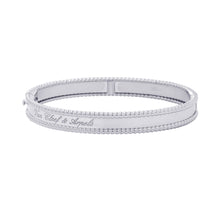 Load image into Gallery viewer, Van Cleef & Arpels Perlée Senior Tulle Bracelet Size Medium/MVCARP3K800 18K White Gold