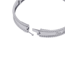 Load image into Gallery viewer, Van Cleef & Arpels Perlée Senior Tulle Bracelet Size Medium/MVCARP3K800 18K White Gold