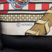 将图像加载到图库查看器中,HERMES Twilly Brides and Bag Charm Brides et Gris Gris Rouge/Blanc/Moldre Silk100%