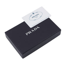 Load image into Gallery viewer, PRADA L-shaped zipper key case Black1PP026_2DZV_F0002 Saffiano LeatherLeather