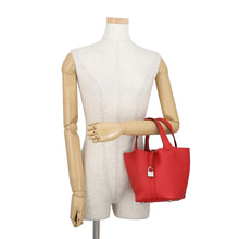 Load image into Gallery viewer, HERMES Picotin Lock Rouge Ladue Taurillon Clemence Size PM