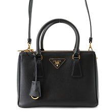Load image into Gallery viewer, PRADA Galleria Black1BA896 Leather Size Small