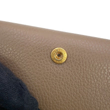 将图像加载到图库查看器中,SAINT LAURENT PARIS Compact wallet Tri-fold wallet Brown678272 Leather