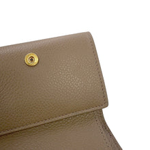 将图像加载到图库查看器中,SAINT LAURENT PARIS Compact wallet Tri-fold wallet Brown678272 Leather