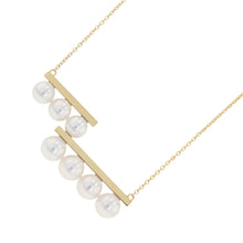 Load image into Gallery viewer, TASAKI Balance Step NecklaceP-17033-18KYG 18K Yellow Gold