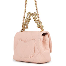 Load image into Gallery viewer, CHANEL Matelasse Chain Shoulder Bag with Rhinestone PinkAS4595 Lambskin Size 20